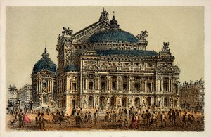 Paris en 1874 : Le nouvel Opéra (Opéra Garnier) - Anonymous Anonymous