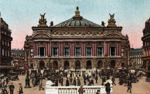 Paris : vue de la façade de l
