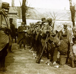Photographie - Plaque de verre stéréoscopique sur la Première Guerre mondiale : Un détail