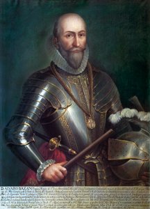 Portrait de Alvaro de Bazan y Guzman, premier marquis de Santa Cruz (1526-1588) - Anonymous Anonymous
