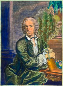 Portrait de Carl Von Linné (1707-1778) naturaliste suédois (collection privée)