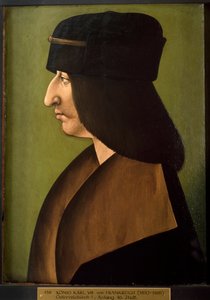 Portrait de Charles VIII de France - Anonymous Anonymous