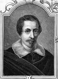 Portrait de Daniele Crespi (1598-1630) peintre italien. Gravure de 1859 dans « les galeries d
