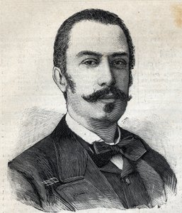 Portrait de Giovanni Giolitti (1842-1928) homme politique italien, président du Conseil des ministres. Gravure dans "Le Petit Parisien"