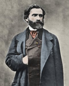 Portrait de Giuseppe Verdi - Anonymous Anonymous