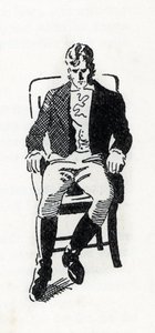 Portrait de Heathcliff, personnage du roman "Les Hauts de Hurlevent" d