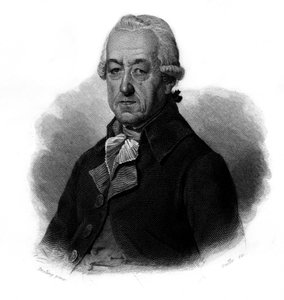 Portrait de Jean-Georges Reber (1731-1816) industriel français dans « Portraits et histoire des hommes utiles : hommes et femmes de tous pays et de toutes conditions, qui ont acquis des droits à la reconnaissance des hommes » publié et pro - Anonymous Anonymous