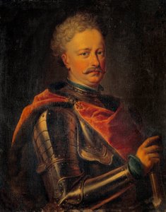 Portrait de Jean III Sobieski (1629-1696) roi de Pologne - Anonymous Anonymous