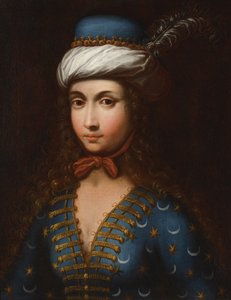 Portrait de Lady Mary Wortley Montagu (1689-1762) - Anonymous Anonymous