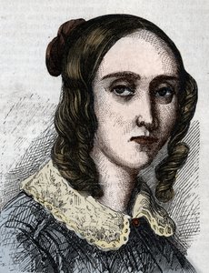 Portrait de Louise Farrenc 1804-1875. Pianiste, compositrice, enseignante française.