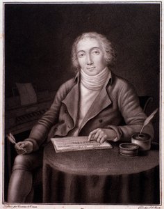 Portrait de Nicolas Marie Dalayrac (1753-1809) compositeur anglais - Anonymous Anonymous