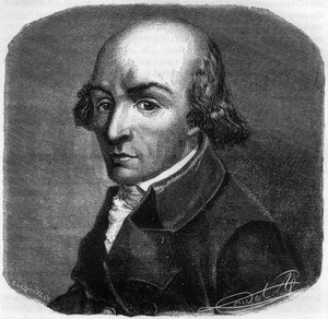 Portrait de Pierre Florent Louvet, dit Louvet de la Somme (1757-1818), homme politique français - Gravure dans « Histoire des Girondins » par Alphonse de Lamartine (1790-1869) 1865-1866 - Collection privée - Anonymous Anonymous