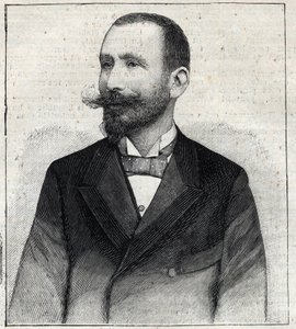 Portrait de Pierre Sales (1854? -1921?), écrivain français. Gravure dans "Le Petit Parisien" - Anonymous Anonymous
