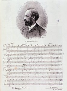 Portrait de Romualdo Marenco (gravure) - Anonymous Anonymous