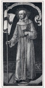 Portrait de Saint Jean de Capistran (Giovanni da Capestrano) (1386-1456), franciscain italien. D