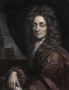 Portrait de Sir Christopher Wren, architecte anglais (1632-1723)