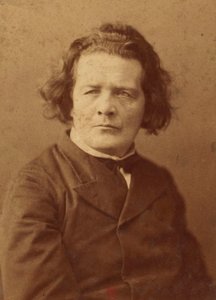 Portrait du compositeur Anton Rubinstein (1829-1894), Anonyme. Photo albuminée. Collection privée