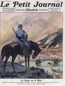 Après-guerre : Les anciens combattants de la Première Guerre mondiale retournent sur le Rhin pour s
