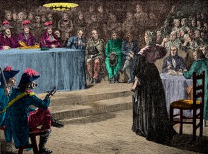 La reine Marie-Antoinette devant le tribunal révolutionnaire le 4 octobre - Anonymous Anonymous