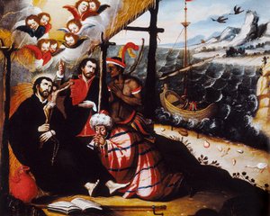 Représentation de saint François Xavier - Anonymous Anonymous