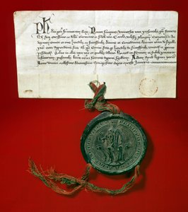 Sceau de majesté du roi Philippe IV de France, dit Philippe le Bel - Anonymous Anonymous