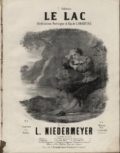 Partition pour « Le Lac » Méditation Poétique d