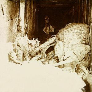 Plaque de verre stéréoscopique sur la Première Guerre mondiale