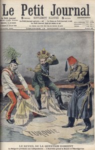 La résurgence de la matière des pays orientaux et des Balkans, illustration de couverture de 