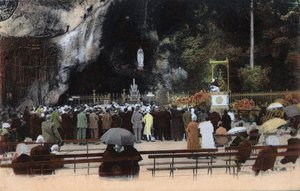 La grotte de Lourdes - Hautes-Pyrénées (65) vers 1900 - Anonymous Anonymous