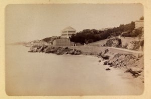 La ville de Marseille et ses environs vers 1885-1890 : La route de la Corniche - Anonymous Anonymous