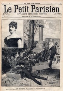 Le suicide du général Georges Boulanger (1837-1891) au cimetière d