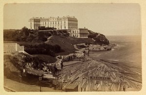 La ville de Marseille et ses environs vers 1885-1890 : Le château du Pharo - Anonymous Anonymous