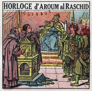 Temps : Haroun al-Rachid (763 ou 766-809), calife abbasside. Illustration anonyme de 1925. Collection privée. - Anonymous Anonymous