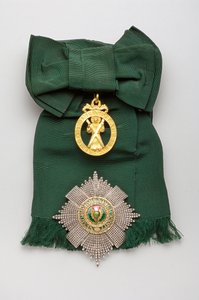 Ordre du Chardon - Insigne, modèle prescrit, fabriqué par John James Eddington (Londres)