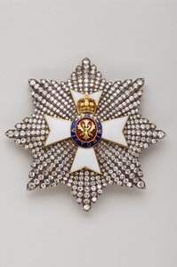 Ordre royal de Victoria: plaque de chevalier Grand-Croix - Fin XIXe siècle - Collection privée