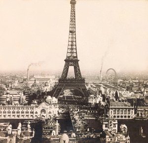 Exposition Universelle de 1900 à Paris : Vue panoramique du Champs de Mars - Collection privée - Anonymous Anonymous