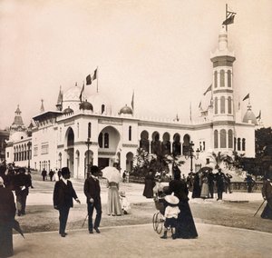 Exposition Universelle de 1900 à Paris : Le Palais de l