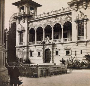Exposition Universelle de 1900 à Paris : Le Pavillon de Monaco - Collection privée
