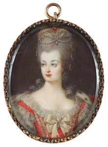 Portrait de la reine Marie-Antoinette de France (1755-1793) - Anonymous Anonymous