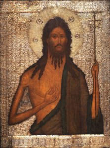 Saint Jean-Baptiste - Anonymous Russian icon painter