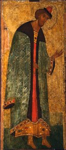 Saint Prince Boris, 15ème siècle - Anonymous Russian icon painter
