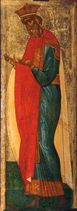 Saint Vladimir de Kiev, début du 15ème siècle - Anonymous Russian icon painter