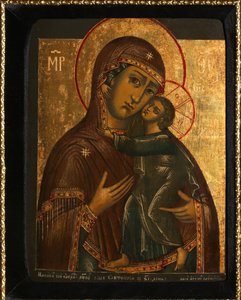 La Vierge de Tolga appelée Tolgskaya, 1739 - Anonymous Russian icon painter