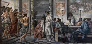 Le Banquet de Platon - Anselm Feuerbach