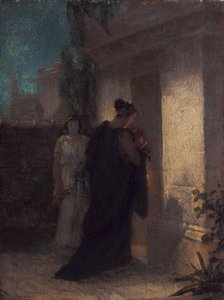 Femme en deuil (Antigone) - Anselm Feuerbach