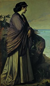 Sur le rivage (Iphigénie moderne) - Anselm Feuerbach