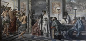 Le Banquet de Platon - Anselm Feuerbach