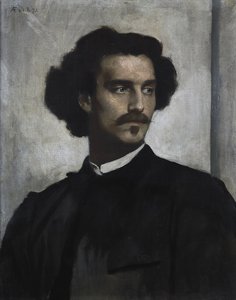 Autoportrait - Anselm Feuerbach
