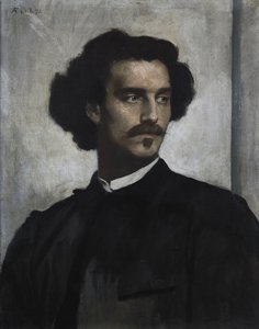Autoportrait, 1873 - Anselm Feuerbach