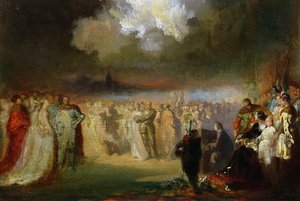 Frédéric Chopin (1810-49) en concert à l
